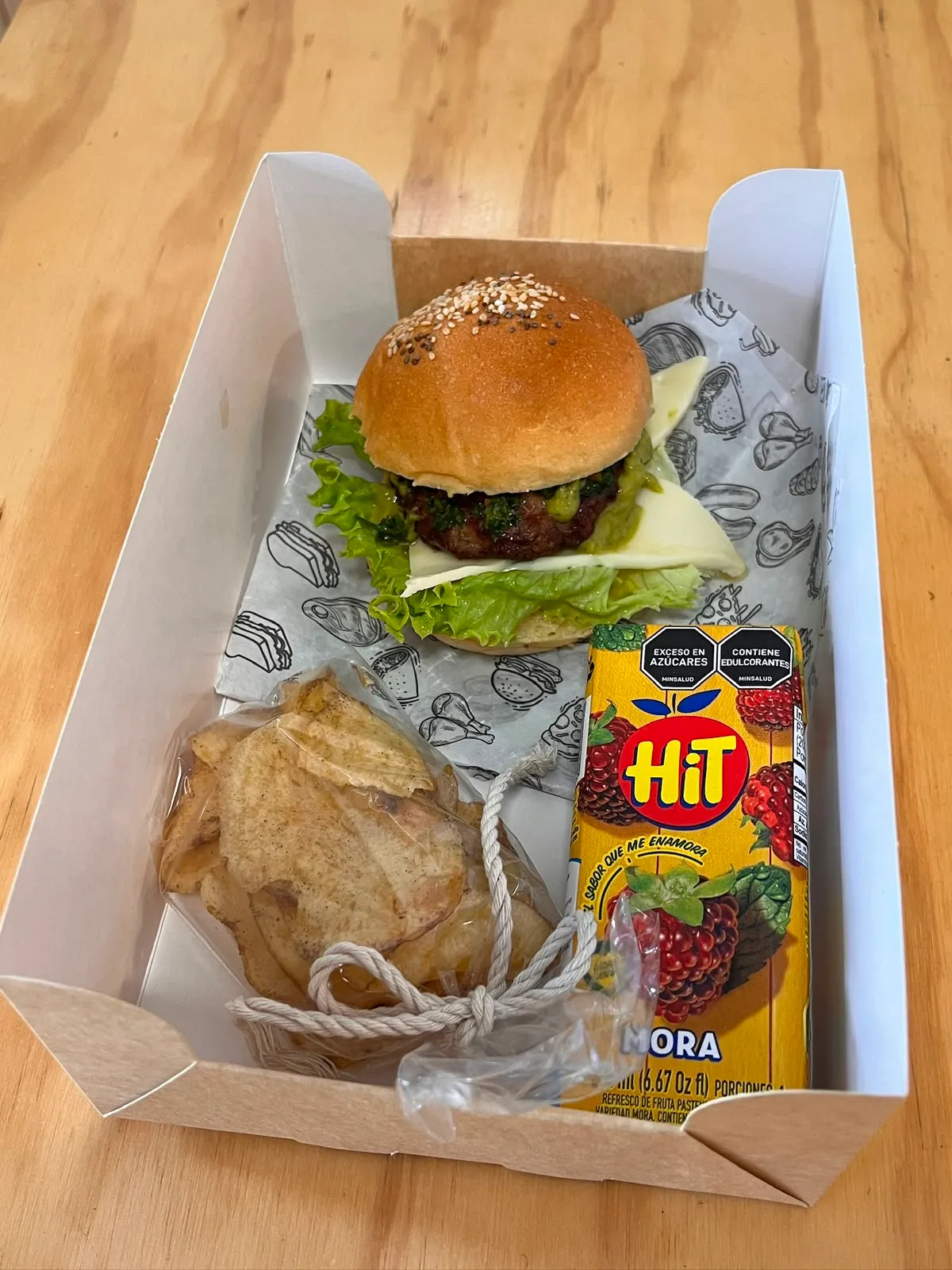 Mini hamburguesa